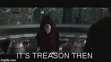 A Man In A Red Coat Is Standing In Front Of A Control Panel And A Window . GIF