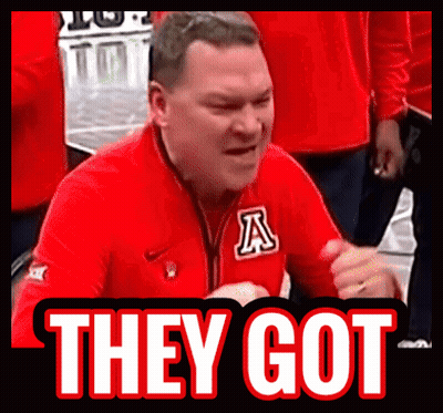 A Man In A Red Jacket With The Letter A On It GIF