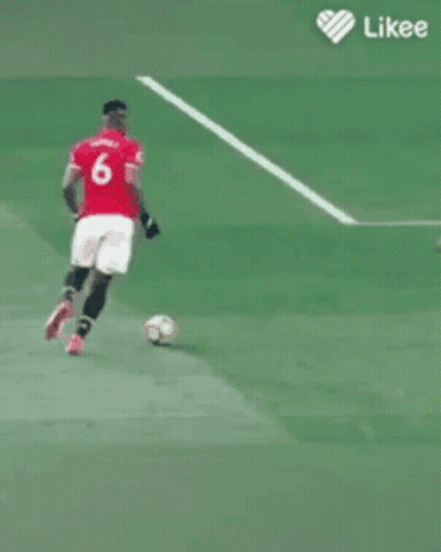 A Man In A Red Jersey With The Number 6 On It GIF