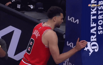 A Man In A Red Jersey With The Number 8 On It GIF