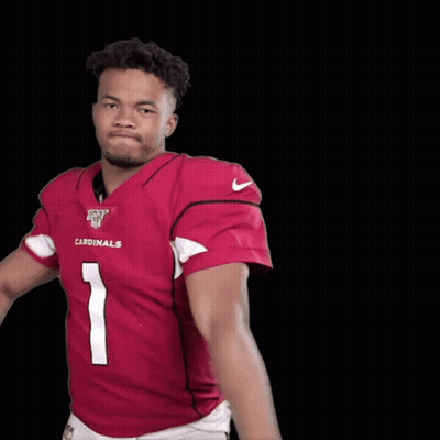 A Man In A Red Jersey With The Number One On It GIF