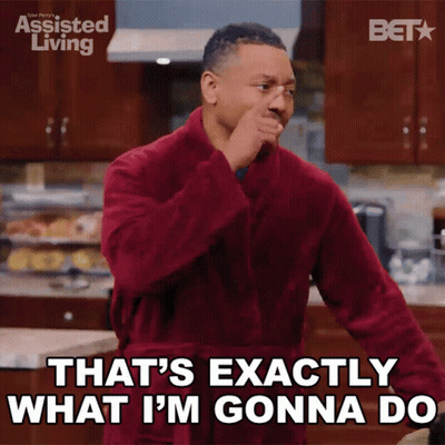 a man in a red robe is saying that 's exactly what i 'm gonna do