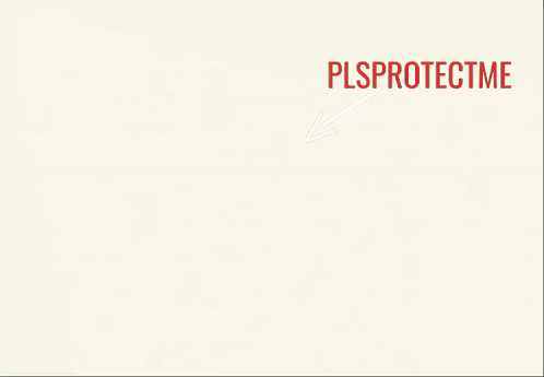 A Man In A Red Shirt Is Standing In Front Of A Woman 'S Butt And The Words Pls Protect Me Are Visible GIF