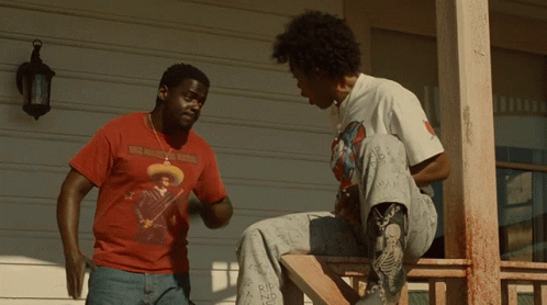 A Man In A Red Shirt That Says Rip Nd GIF