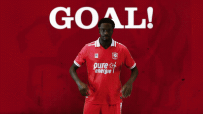 A Man In A Red Shirt With Pure Energie Written On It GIF