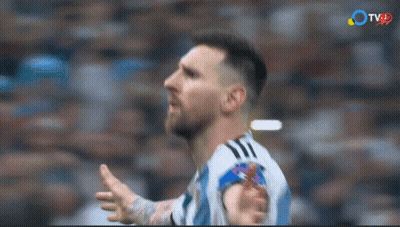 A Man In A Soccer Uniform With A Tv2 Logo In The Corner GIF