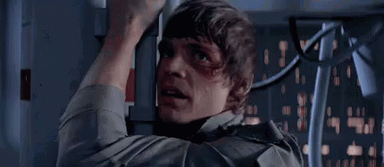 A Man In A Star Wars Movie Is Saying `` That 'S Impossible . '' GIF