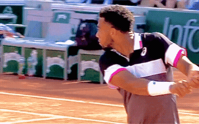 A Man In A Striped Shirt With The Number 3 On The Front GIF