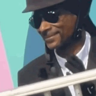 A Man In A Suit And Hat Is Wearing Sunglasses And A Hat . GIF