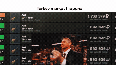 A Man In A Suit And Tie Is Applauding In Front Of A Basketball Game GIF