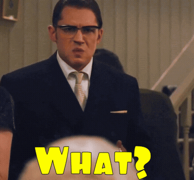 A Man In A Suit And Tie Is Asking The Question What GIF