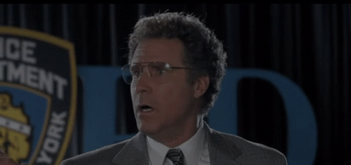 A Man In A Suit And Tie Is Giving A Speech And Says I 'M So Fucking Scared Right Now GIF