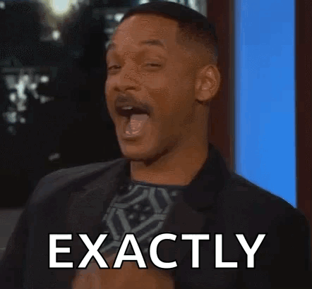 A Man In A Suit And Tie Is Making A Funny Face And Says Exactly . GIF