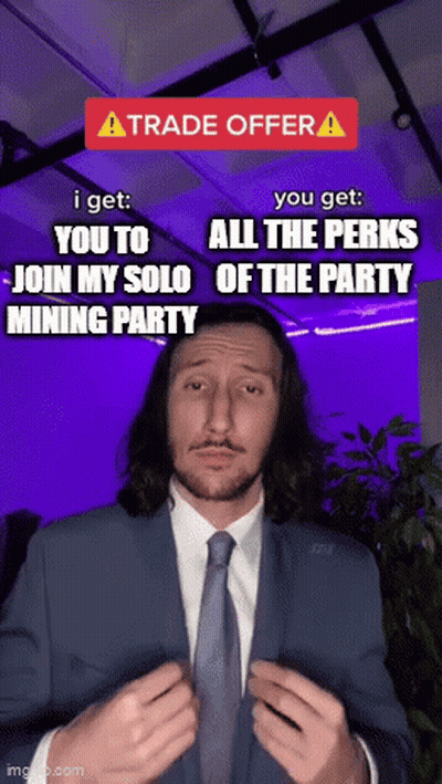 A Man In A Suit And Tie Is Making A Funny Meme GIF
