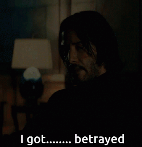 Man In Suit Saying I Got Betrayed GIF