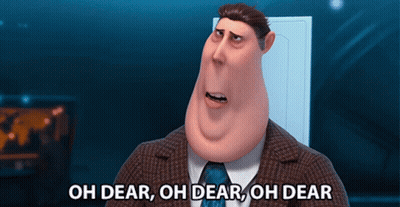 A Man In A Suit And Tie Is Saying Oh Dear Oh Dear Oh Dear GIF