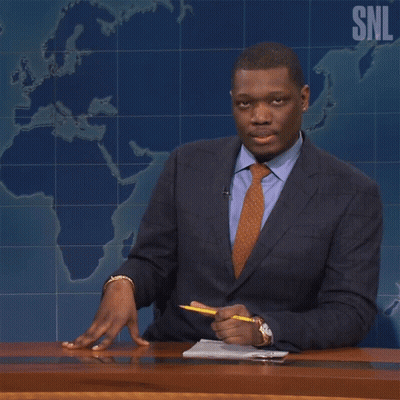 A Man In A Suit And Tie Is Saying " We 'Ll See What Happens " GIF