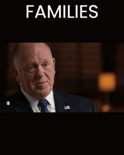 A Man In A Suit And Tie Is Talking About Families Can Be Deported Together GIF