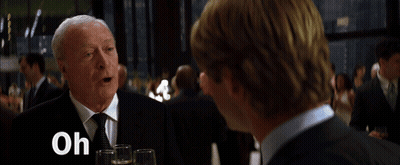 A Man In A Suit And Tie Is Talking To Another Man With The Words Oh You Have No Idea Below Him GIF