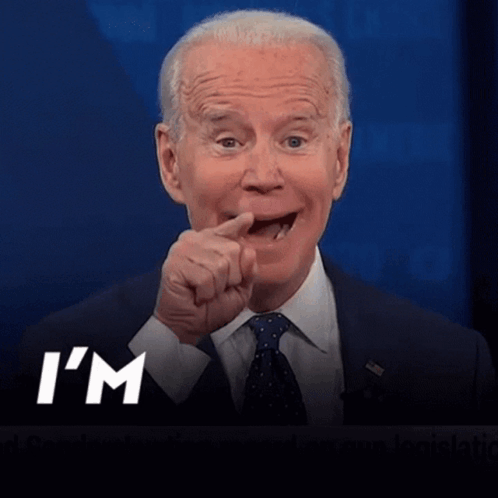 A Man In A Suit And Tie Says " I 'M Coming " In White Letters GIF