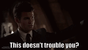 A Man In A Suit And Tie Says This Doesn 'T Trouble You GIF