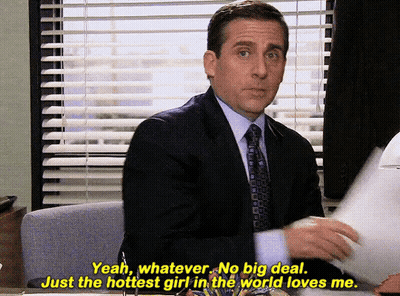 A Man In A Suit And Tie Says Yeah Whatever No Big Deal GIF