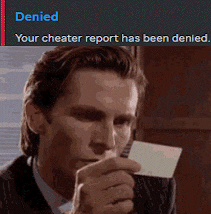 A Man In A Suit Is Holding A Piece Of Paper In Front Of A Screen That Says Denied GIF