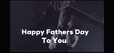 A Man In A Suit Is Pointing At The Camera With The Words Happy Fathers Day To You GIF