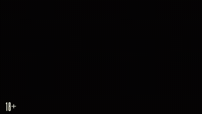 A Man In A Suit Is Sitting In Front Of A Fireplace With A Dog And A Candle With The Numbers 18+ GIF