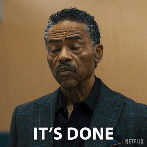 A Man In A Suit Says It 'S Done In A Netflix Ad GIF
