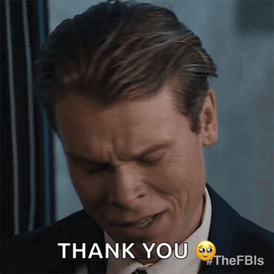 A Man In A Suit Says Thank You With A Sad Face GIF