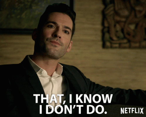 A Man In A Suit Says That I Know I Don T Do GIF