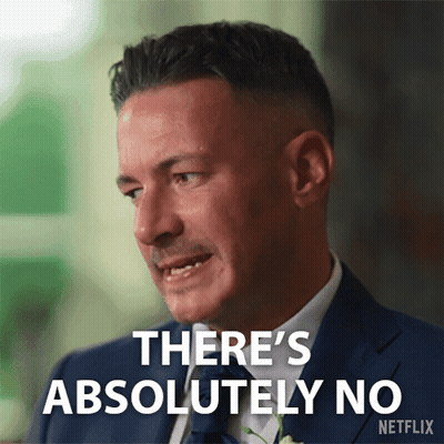 A Man In A Suit Says There 'S Absolutely No Netflix GIF