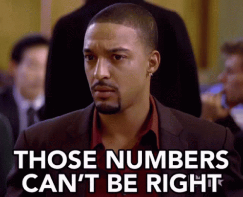 A Man In A Suit Says Those Numbers Can T Be Right GIF