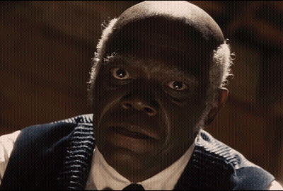 A Man In A Suit Says Until Your Back Give Out On His Face GIF