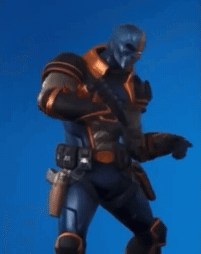A Man In A Superhero Costume Is Pointing With His Finger GIF