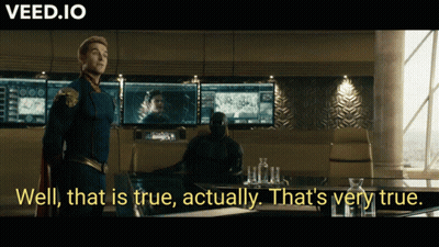 A Man In A Superhero Costume Says Well That Is True Actually That 'S Very True .. GIF