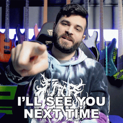 A Man In A Tie Dye Hoodie Points At The Camera And Says I 'Ll See You Next Time GIF