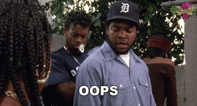 A Man In A Tigers Hat Says Oops GIF