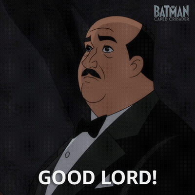 A Man In A Tuxedo Says Good Lord GIF