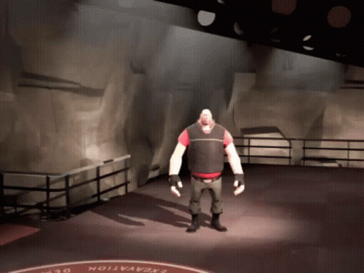 A Man In A Video Game Is Standing In Front Of An Excavation Sign GIF