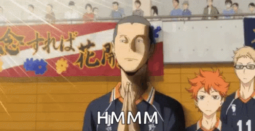 A Man In A Volleyball Uniform Is Praying With His Hands Folded In Front Of A Crowd Of People . GIF