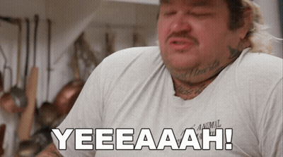 A Man In A White Shirt Says Yeeeaaah GIF