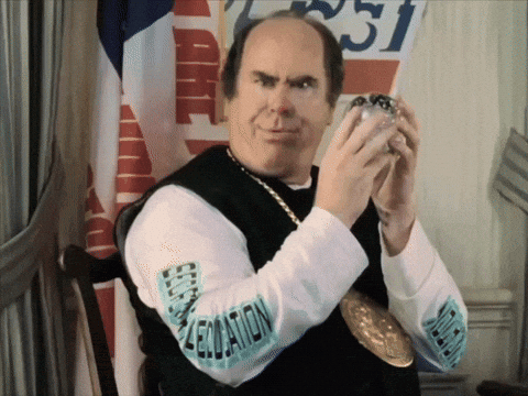 A Man In A White Shirt With The Word Legislation On The Sleeves GIF