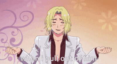 A Man In A White Suit Says When I Pull Out Of Him GIF