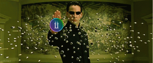 A Man In Sunglasses Holds Up A Circle With A Number 11 On It GIF