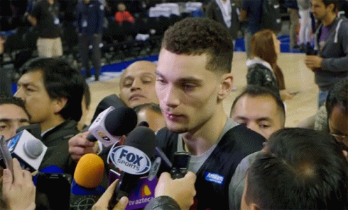 Man Being Interviewed By Fox Sports GIF