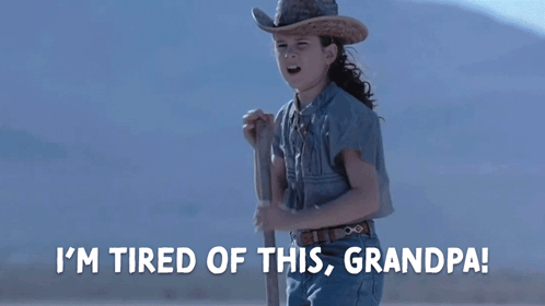 A Man Is Crawling On The Ground With The Word Well Written Above Him GIF