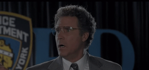 A Man Is Giving A Speech And Says " I 'M So Fucking Scared Right Now " GIF