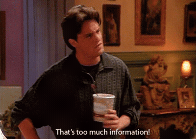A Man Is Holding A Cup Of Coffee And Talking About Information . GIF